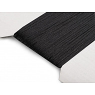 Satin String Ø1 mm (card 25 m) - black