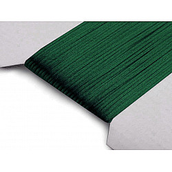 Satin String Ø1 mm (card 25 m) - dark green