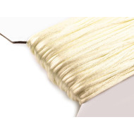 100% Polyester Rattail Satin Cord Ø2mm (card 25 m) - creamy light