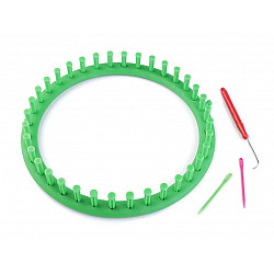 Gherghef pentru tricotat circular, set 4 piese, Ø24 cm