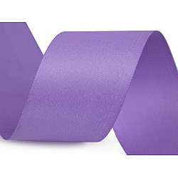 Double Face Satin Ribbon width 40 mm matt - violet lilac, 20 ml.