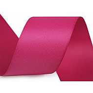 Double Face Satin Ribbon width 40 mm matt - raspberry, 20 ml.