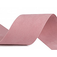 Velvet Ribbon width 40 mm, double-sided - powder, 1 ml.