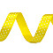 Satin Ribbon with Polka Dots width 15 mm - yellow, 22.5 ml.