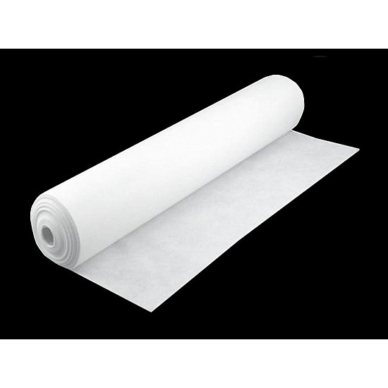 Non-woven Interfacing Novopast 30+18g/m² width 90cm Iron-on, white