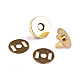 Magnetic Snap Closures Ø15 mm, gold, 5 set