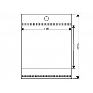 Clear Plastic Self-Adhesive Seal Bags 7x9 cm (package 100 pc.)