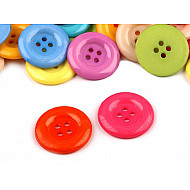 Button B colorful mix size 34', 100 pc.