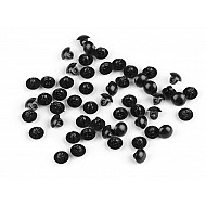 Button / Eyes size 12', black, 50 pc.