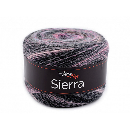 Knitting Yarn Sierra 150 g, gray