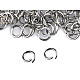 Stainless Steel Jump Ring Ø6 mm, platinum, 25 pc.