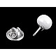 Decorative Pearl Head Brooch / Pin, white