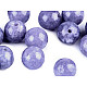 Quartz mineral beads with Sodalite Ø8 mm (package 10 pc.)