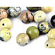 Mineral beads Jasper yellow Ø6 mm (package 10 pc.)