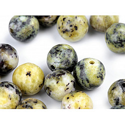 Mineral Beads Yellow Turquoise Ø8 mm (package 10 pc.)