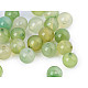 Synthetic Mineral / Gemstone Beads Cornelian Ø8 mm (package 12 pc.)