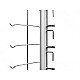 Glasses Display Stand for 14 pcs - silver