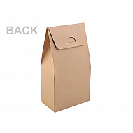 Paper Bag Natural with See-through Window (package 10 pc.)