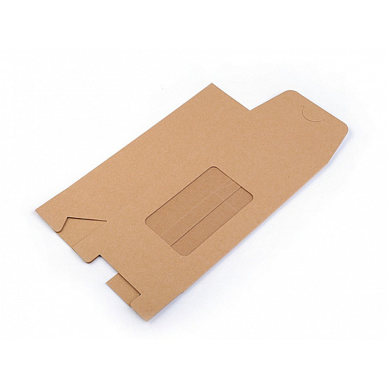 Paper Bag Natural with See-through Window (package 10 pc.)