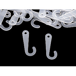 Plastic Display J Hook (package 50 pc.) - Transparent