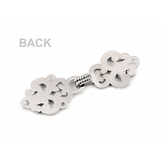 Decorative Filigree Fastening, nickel