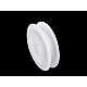 Plastic Empty Spool 1.3x6.8 cm (package 20 pc.) - white