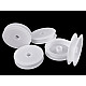 Plastic Empty Spool 1.3x6.8 cm (package 20 pc.) - white