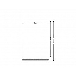 Clear Plastic Self-adhesive Seal Bags 6x8 cm (package 100 pc.)