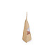 Paper Bag with Window Natural, small size (package 10 pc.) - (10 x 15 cm) natural medium