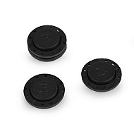 Magnetic Button Ø23 mm, black, 2 set