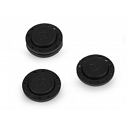 Magnetic Button Ø23 mm, black, 2 set