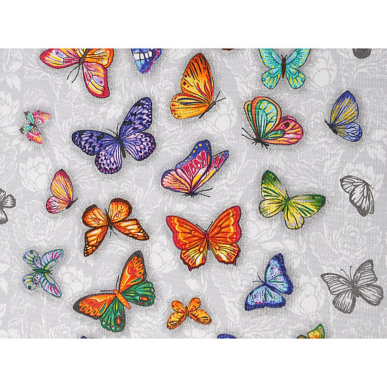 Cotton Waffle Pique Butterfly (sale by the meter)