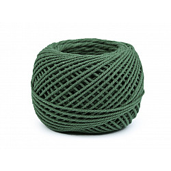 Cotton Crochet Yarn 40 g, green