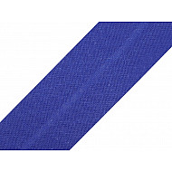 Single Fold Bias Binding cotton width 20 mm (card 25 m) - navy blue