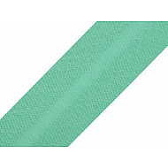 Single Fold Bias Binding cotton width 20 mm (card 25 m) - mint