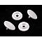 Plastic Snap Fastener size 16', white, 50 set