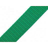 Polypropylene webbing width 40 mm, emerald green, 5 m