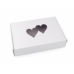 Paper Box - Heart white