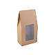 Paper Bag Natural with See-through Window (package 10 pc.)