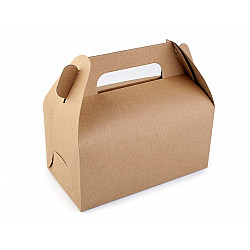 Paper Box Natural with Handle