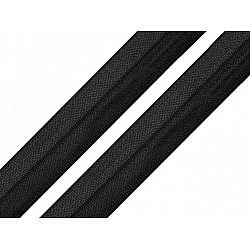 Elastic bias, lățime 20 mm (card 25 m) - black