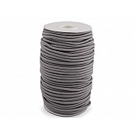 Elastic rotund, Ø3 mm (rola 50 m) - gri