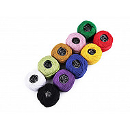 Cotton Yarn 8 g, mix of random colours, 10 pc.