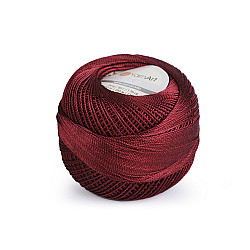 Crochet Yarn Tulip 50 g, bordeaux, 6 pc.