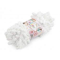 Knitting Yarn Alize Puffy 100 g, white