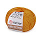 Knitting Yarn Baby Cotton 50 g - mustard