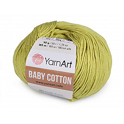 Knitting Yarn Baby Cotton 50 g - green light