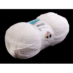 Knitting Yarn Batole 100 g - white