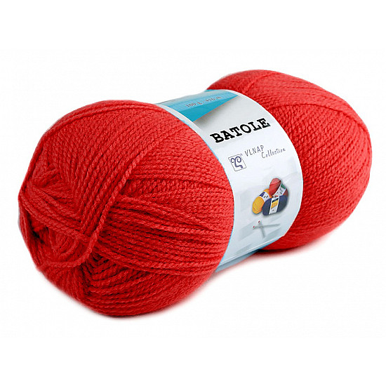 Knitting Yarn Batole 100 g - red