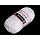 Cotton Knitting Yarn Begonia 50 g - white